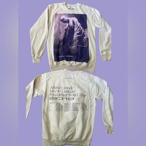 Ariana Grande 2019 Sweetener World Tour Crewneck Sweatshirt